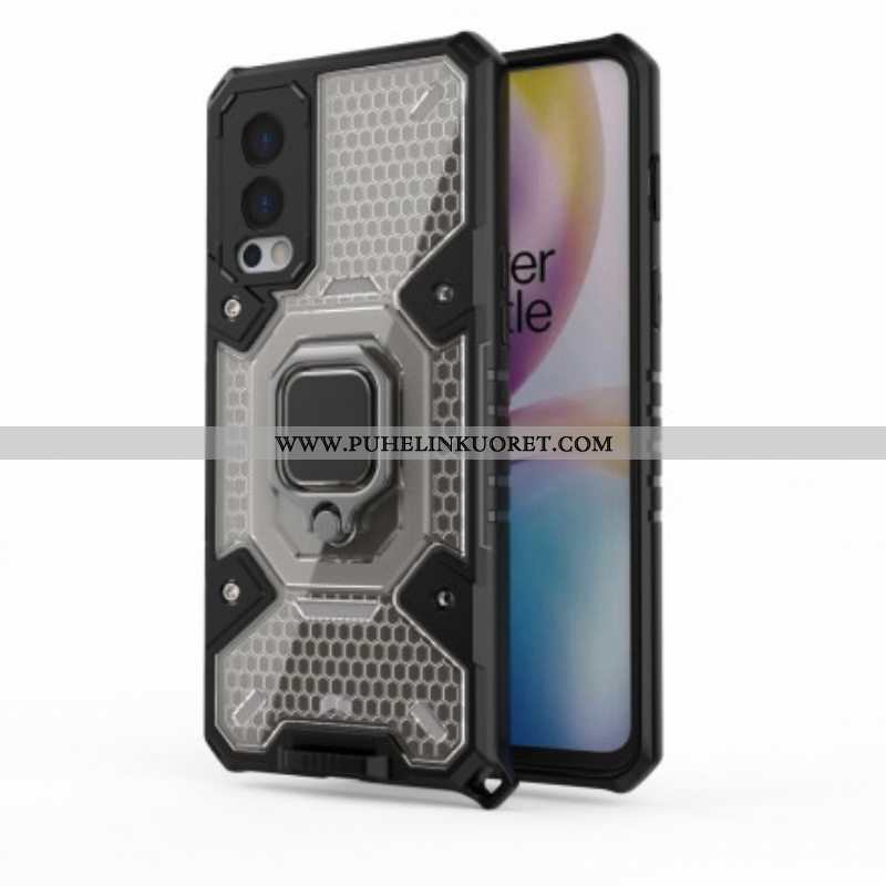 Case OnePlus Nord 2 5G Hunajakenno Renkaalla