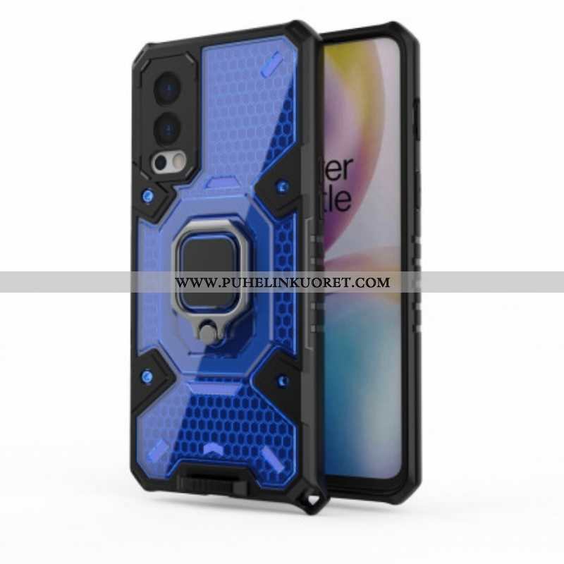 Case OnePlus Nord 2 5G Hunajakenno Renkaalla