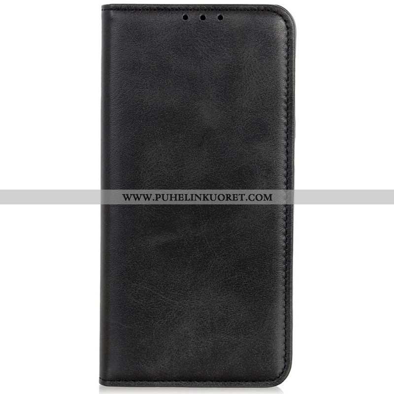 Flip Case OnePlus Nord 2T 5G Halkaistu Nahka