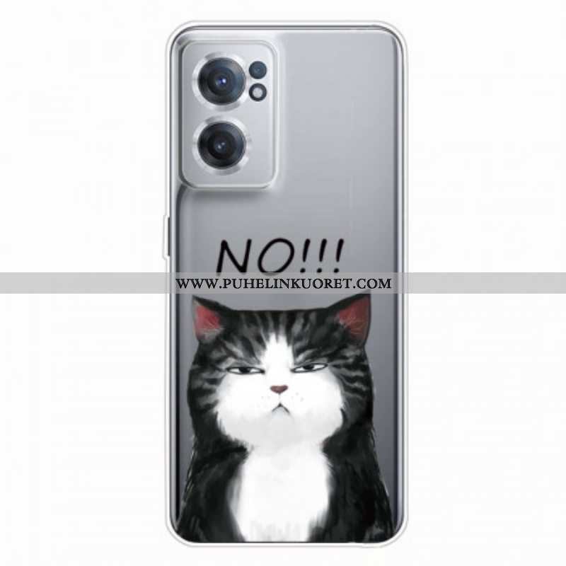 Case OnePlus Nord CE 2 5G Äkäinen Kissa