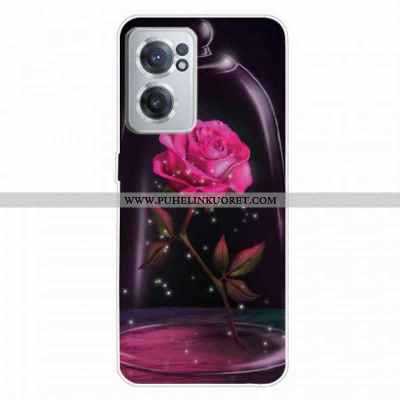 Case OnePlus Nord CE 2 5G Ruusu Lasin Alla