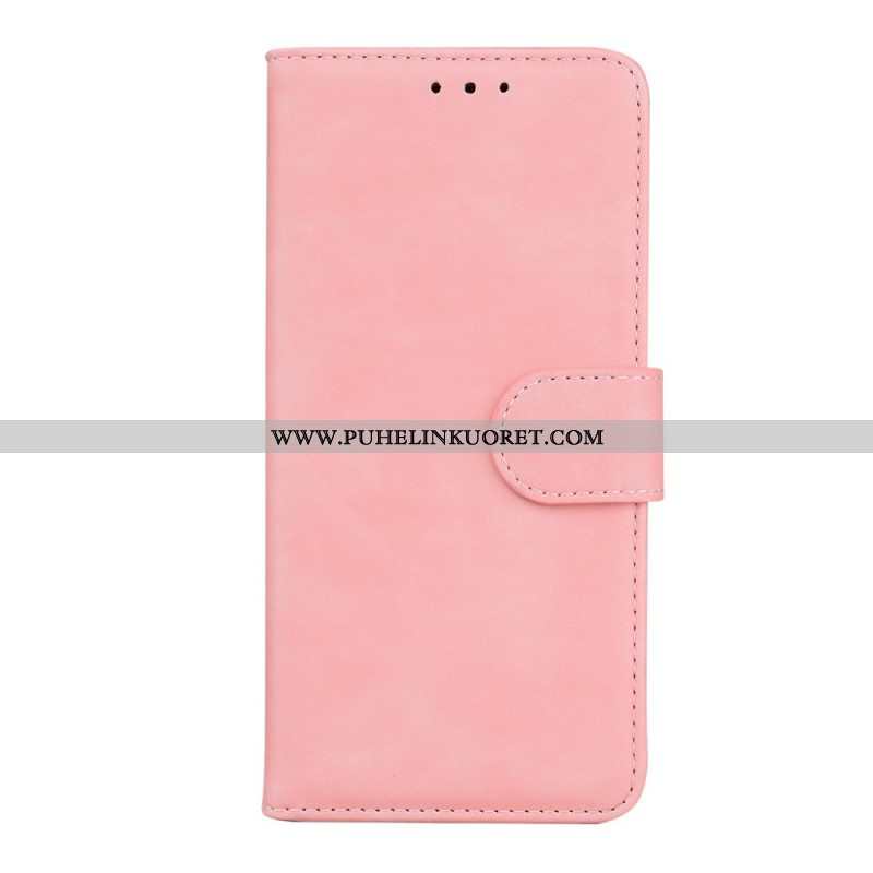 Flip Case OnePlus Nord CE 2 5G Keinonahka Pastelli