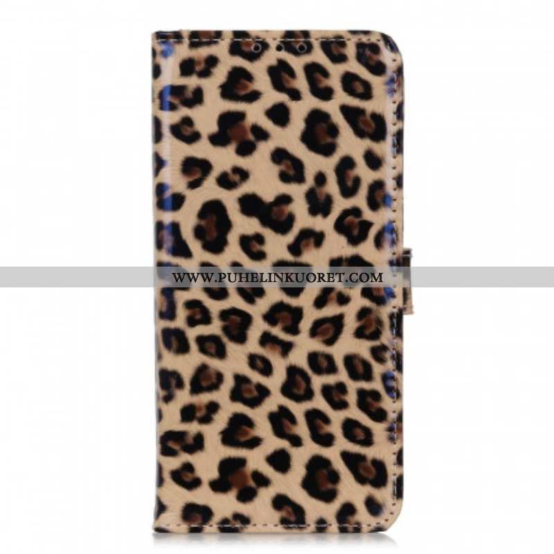 Flip Case OnePlus Nord CE 2 5G Leopard Tekonahka