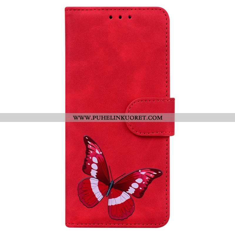 Flip Case OnePlus Nord CE 2 5G Huomaamaton Perhonen