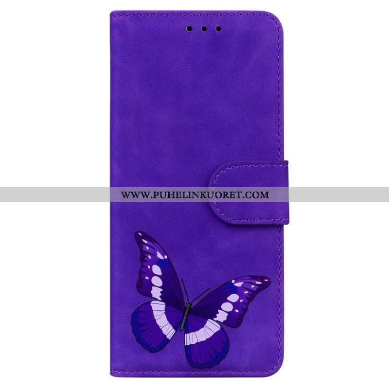 Flip Case OnePlus Nord CE 2 5G Huomaamaton Perhonen