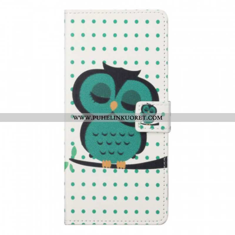 Flip Case OnePlus Nord CE 2 5G Nukkuva Lintu