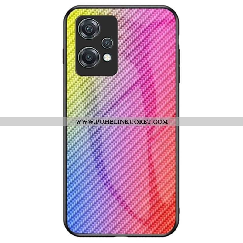 Case OnePlus Nord CE 2 Lite 5G Karkaistua Hiilikuitulasia