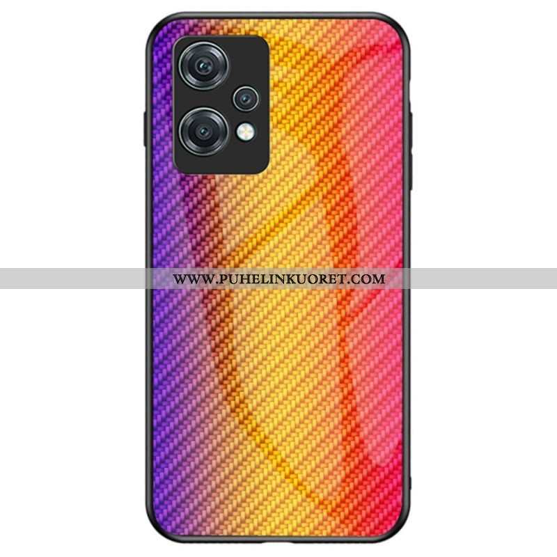 Case OnePlus Nord CE 2 Lite 5G Karkaistua Hiilikuitulasia