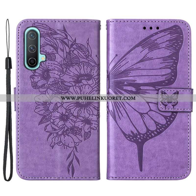 Kotelot OnePlus Nord CE 5G Butterfly Design