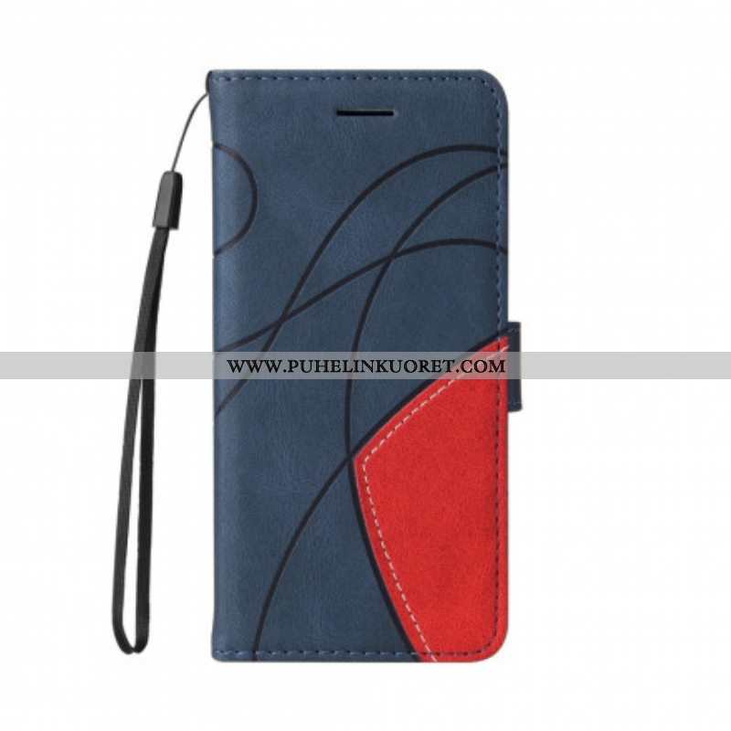 Kotelot OnePlus Nord CE 5G Kaksisävyinen Signature Faux Leather