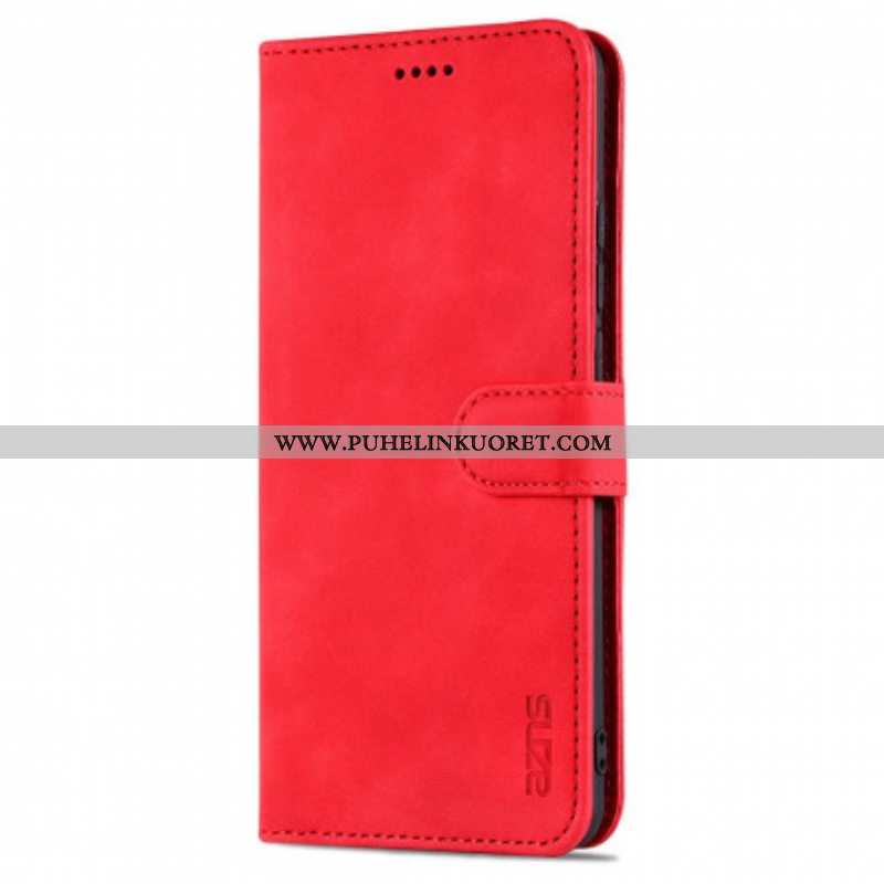 Flip Case Oppo A15 Azns-nahkaefekti