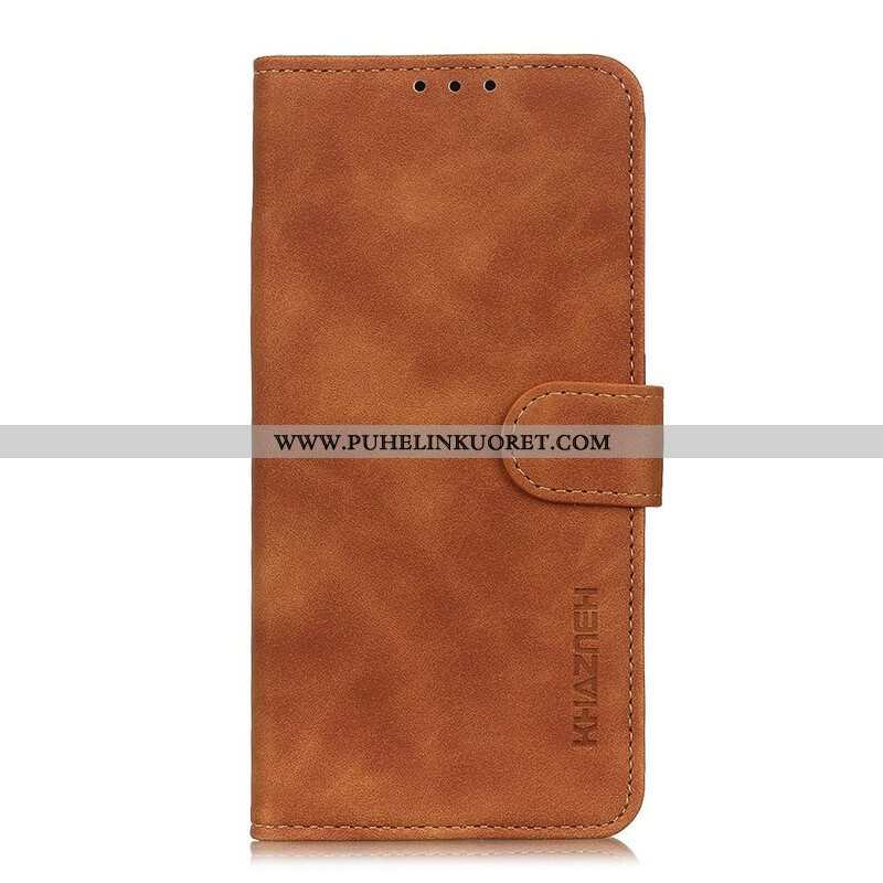 Kotelot Oppo A16 / A16s Matta Vintage Leather Effect Khazneh