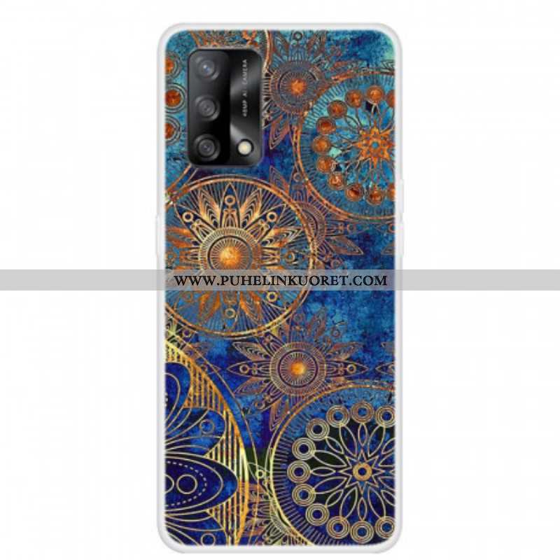 Case Oppo A74 4G Mandala Suunnittelu