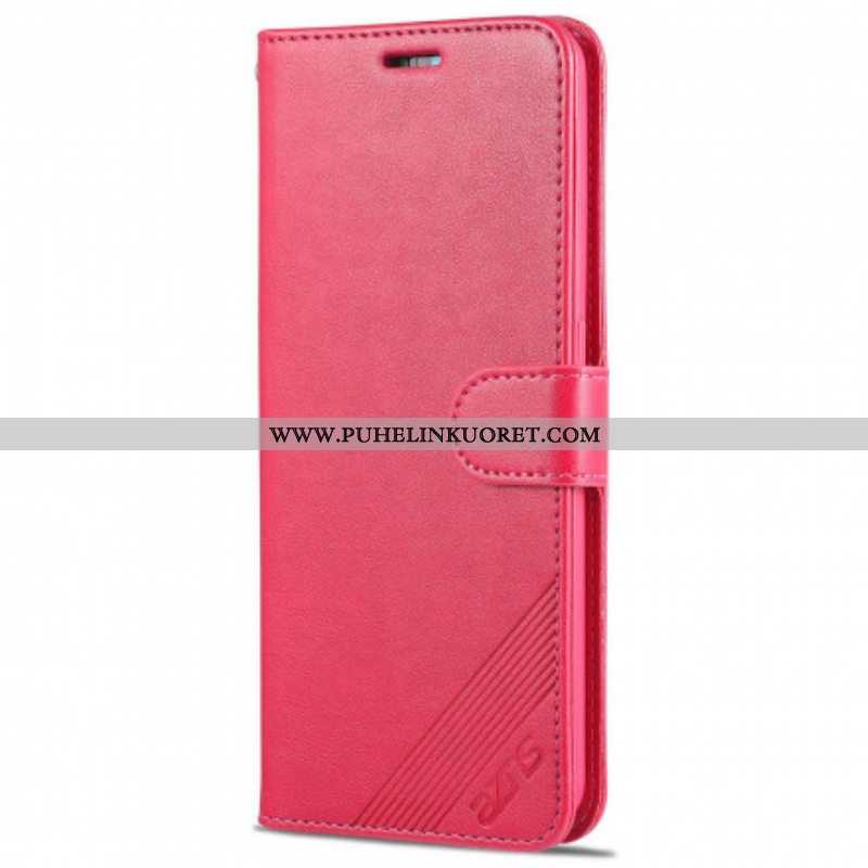 Flip Case Oppo A94 5G Azns Keinonahkaa