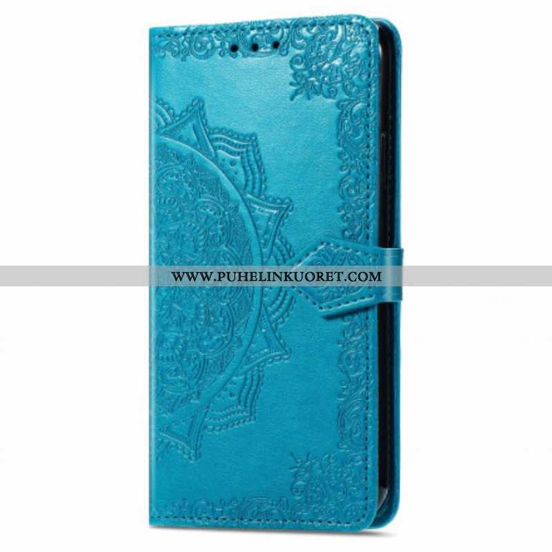 Nahkakotelo Oppo A94 5G Mandala Keskiaika