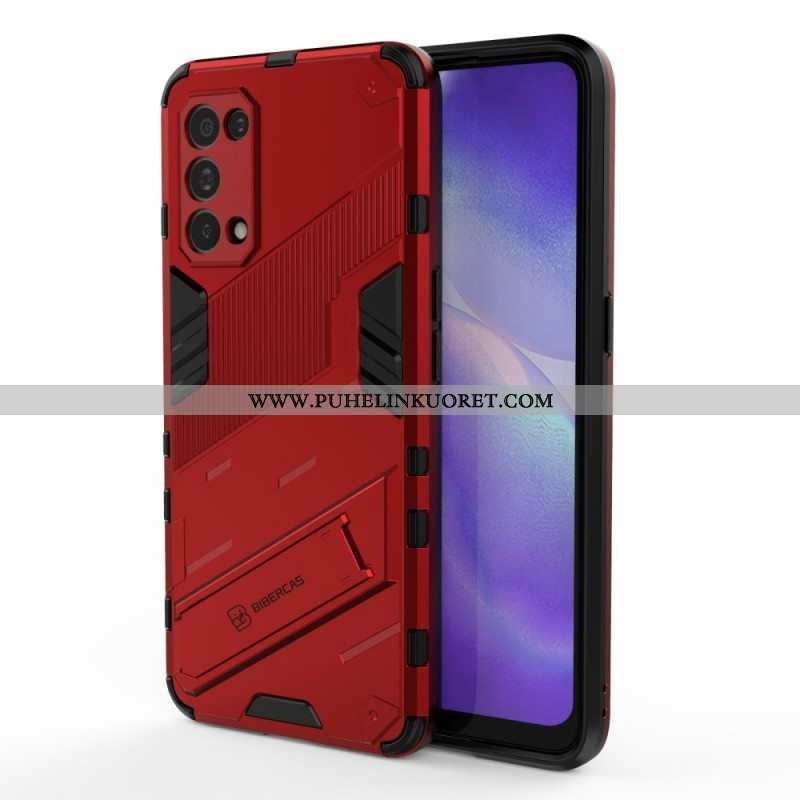 Case Oppo Find X3 Lite Hands-free-kaksiasentoinen Irrotettava Teline