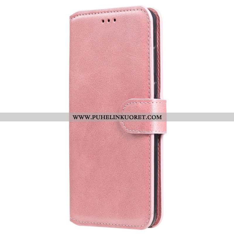 Flip Case Oppo Find X5 Lite Keinonahka