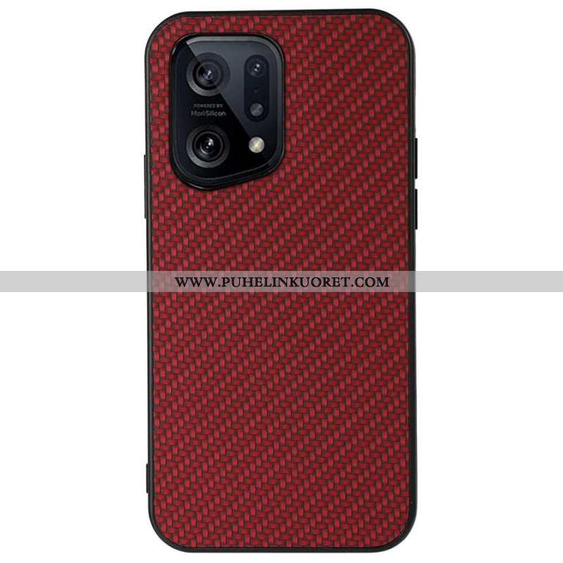 Case Oppo Find X5 Hiilikuitu