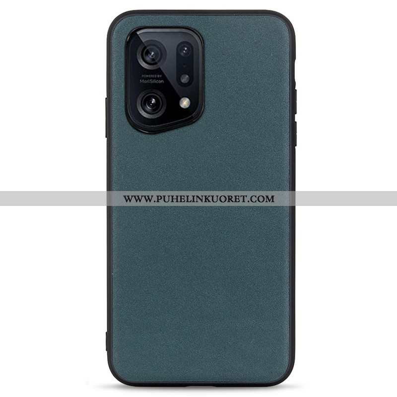 Case Oppo Find X5 Nahka