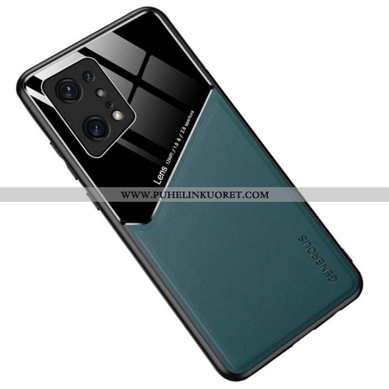 Kuori Oppo Find X5 Pro Ensiluokkainen Keinonahka