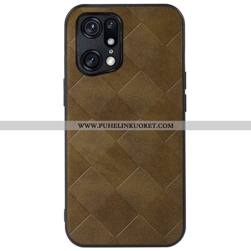 Case Oppo Find X5 Pro Kudottu Rakenne