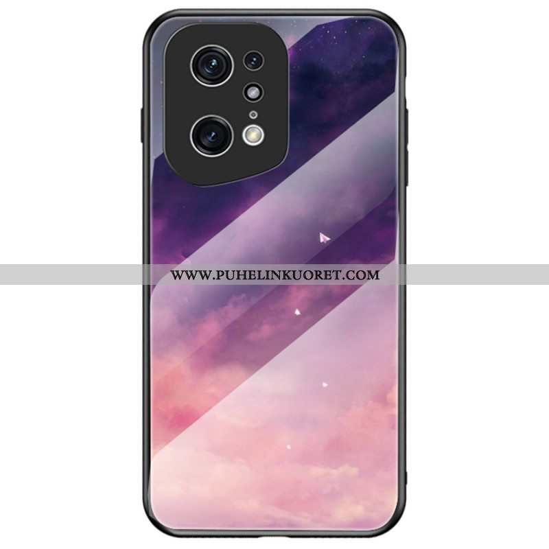 Kuori Oppo Find X5 Pro Marmori Karkaistu Lasi