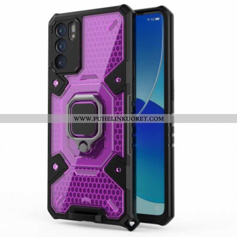 Kuori Oppo Reno 6 5G Hunajakenno Renkaalla