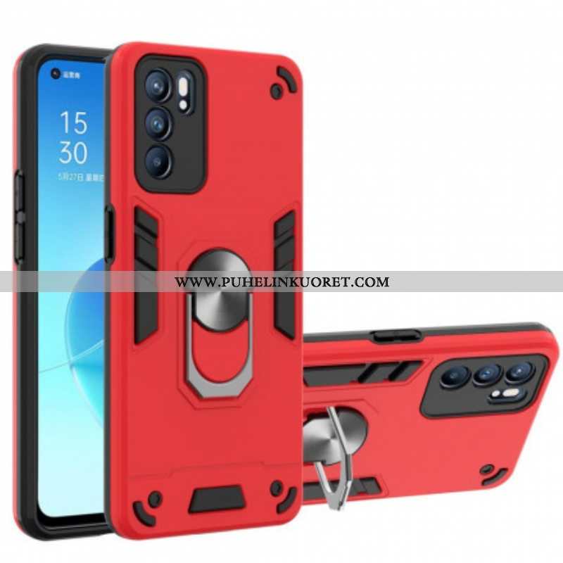 Case Oppo Reno 6 5G Irrotettava Sormusteline