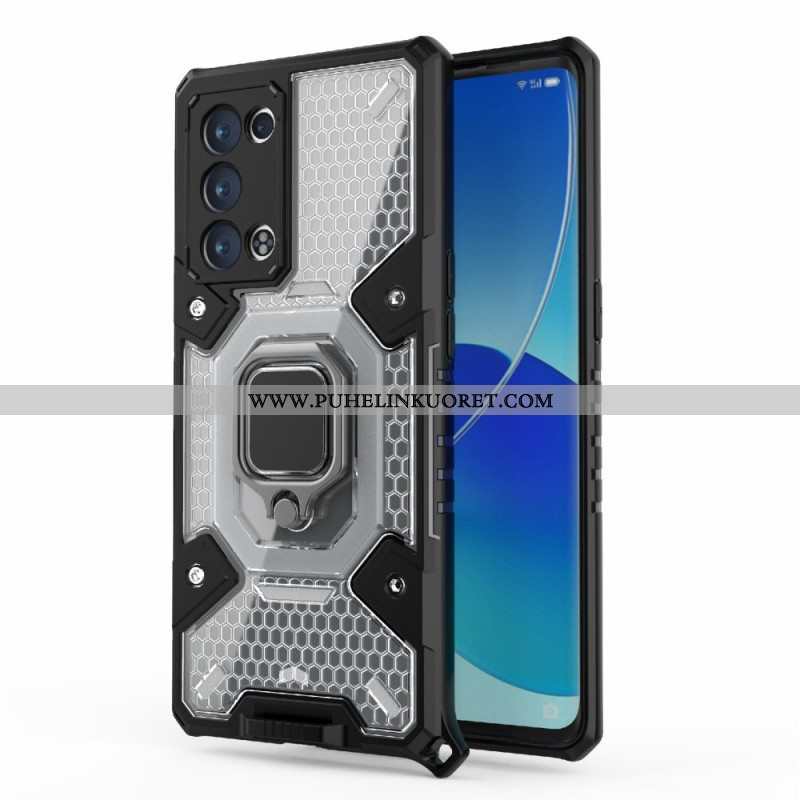 Case Oppo Reno 6 Pro 5G Joustava Renkaan Kanssa