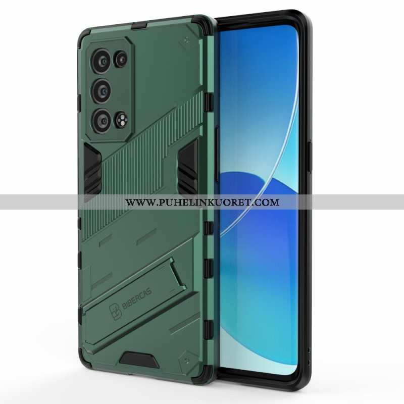 Kuori Oppo Reno 6 Pro 5G Erittäin Kestävä Irrotettavalla Tuella