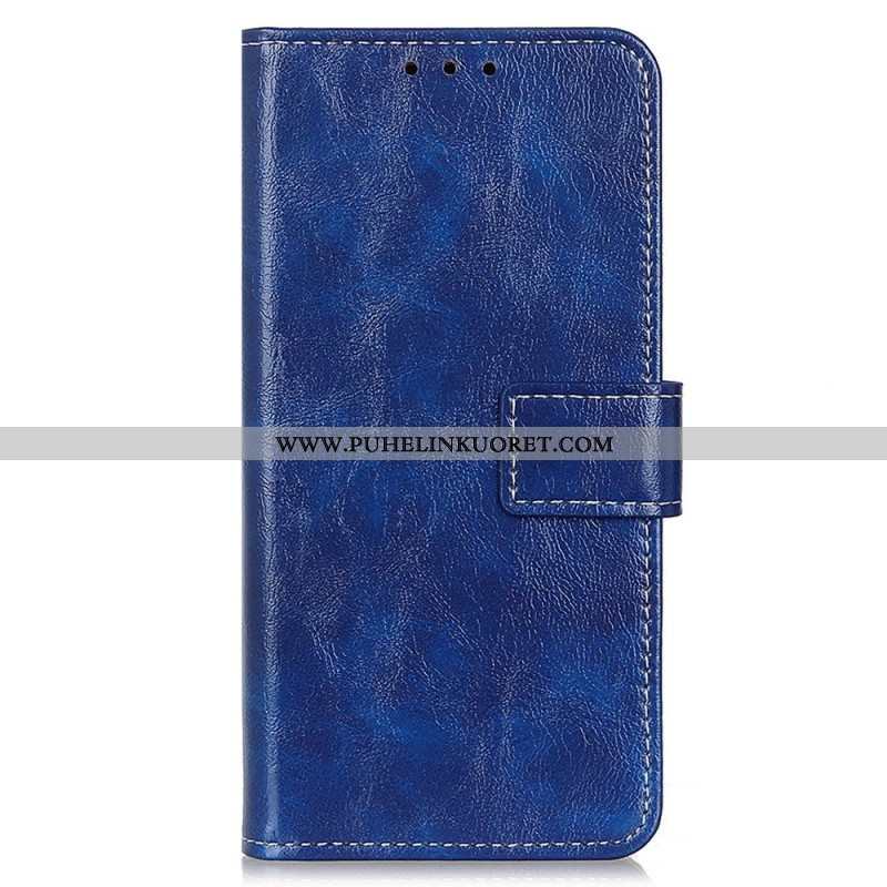 Flip Case Oppo Reno 7 Lakattu Saumoilla