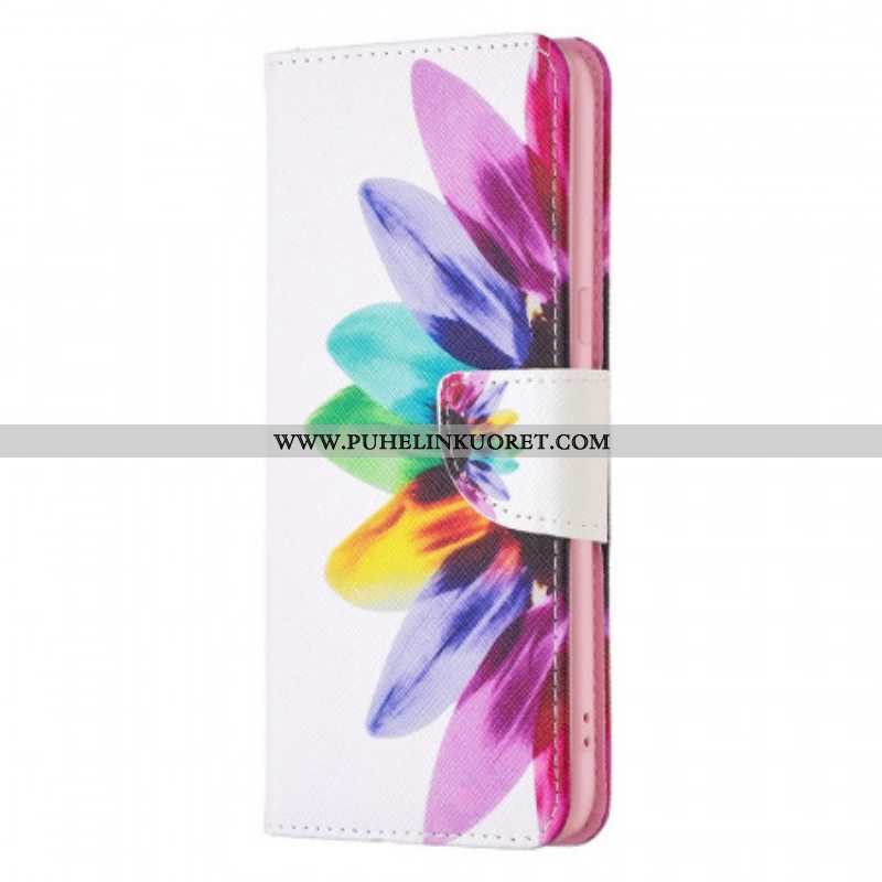 Flip Case Oppo Reno 7 Akvarelli Kukka