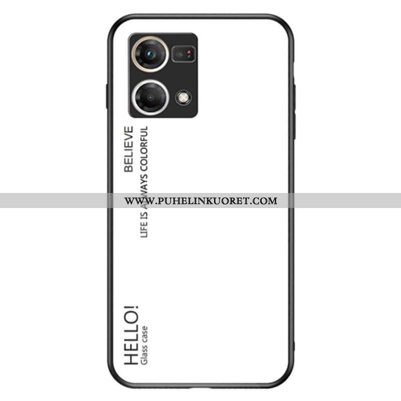 Kuori Oppo Reno 7 Karkaistu Lasi Hello