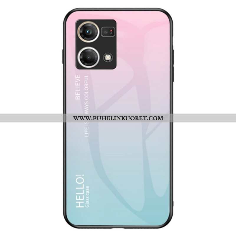 Kuori Oppo Reno 7 Karkaistu Lasi Hello