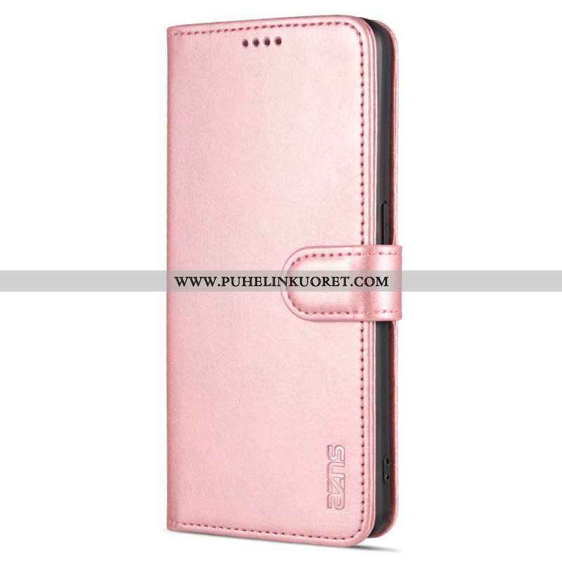 Flip Case Oppo Reno 8 Lite Azns-nahkamuotoilu