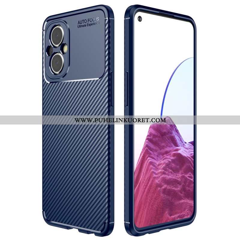 Case Oppo Reno 8 Lite Joustava Hiilikuitu