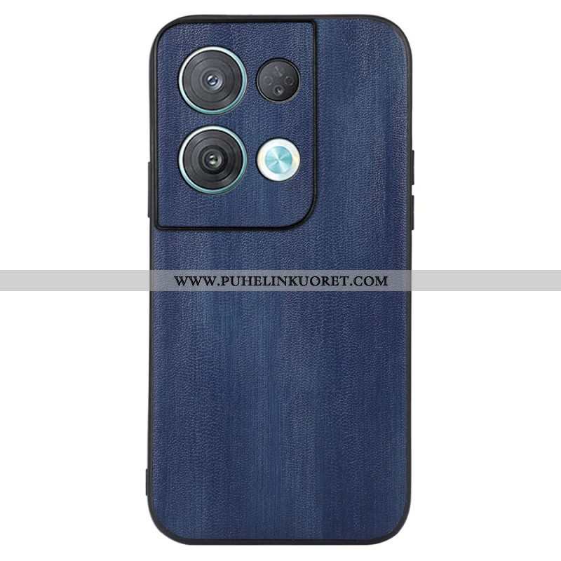 Case Oppo Reno 8 Teksturoitu Keinonahka