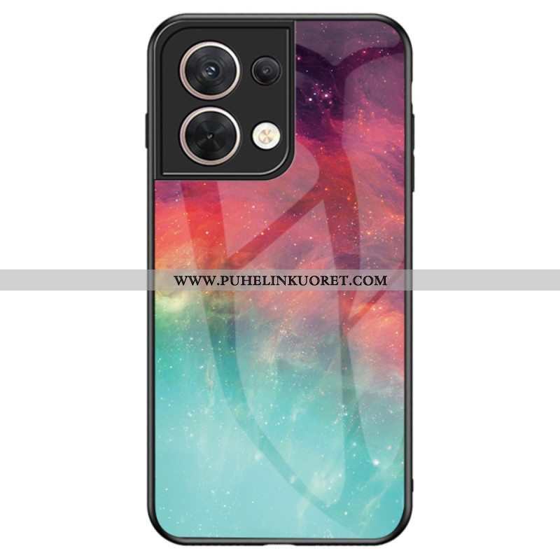 Case Oppo Reno 8 Karkaistu Lasi Kuvio