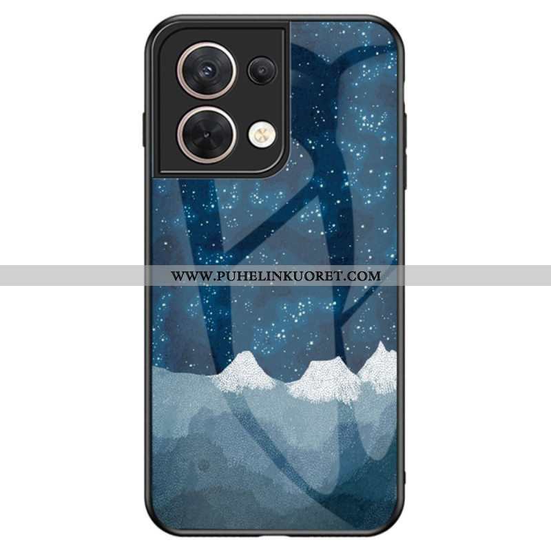 Case Oppo Reno 8 Karkaistu Lasi Kuvio