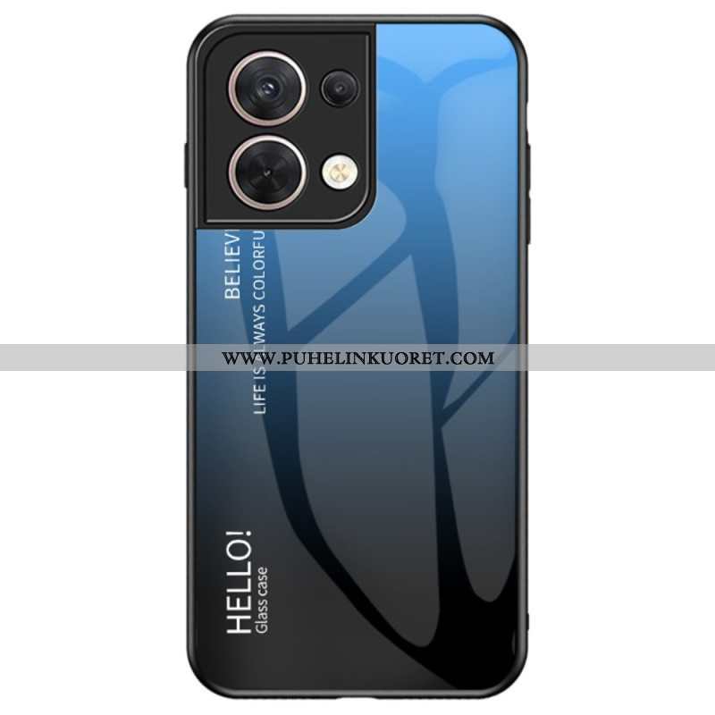 Kuori Oppo Reno 8 Karkaistu Lasi Hello