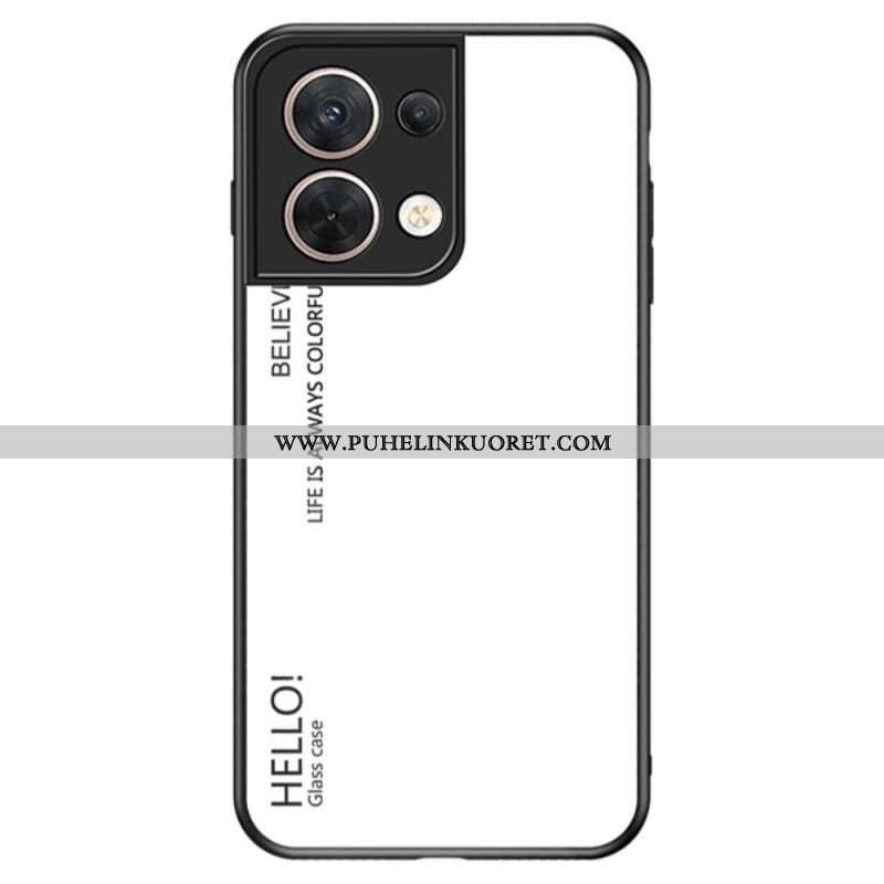 Kuori Oppo Reno 8 Karkaistu Lasi Hello