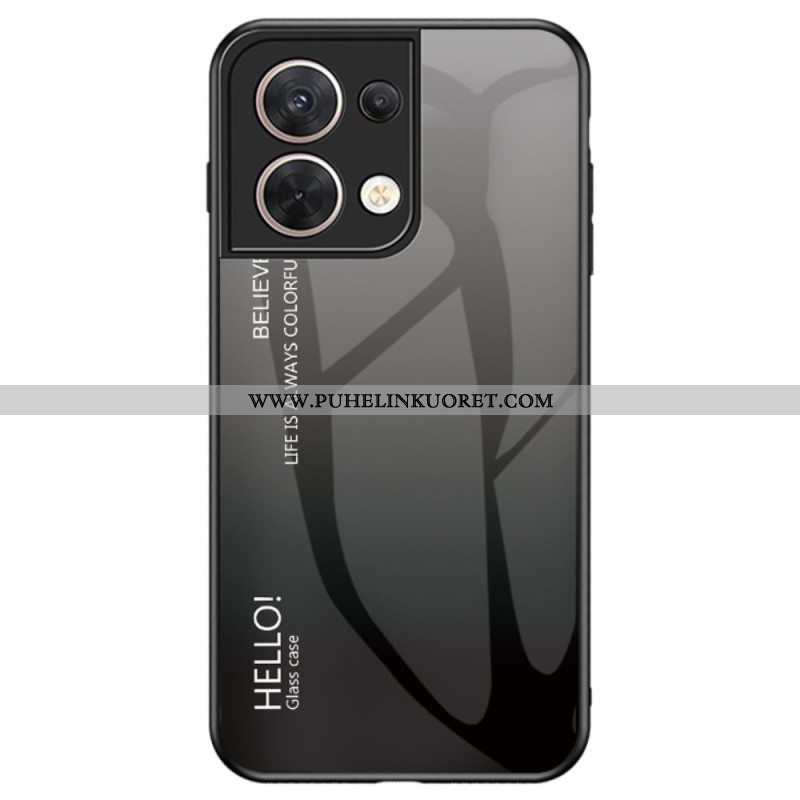 Kuori Oppo Reno 8 Karkaistu Lasi Hello