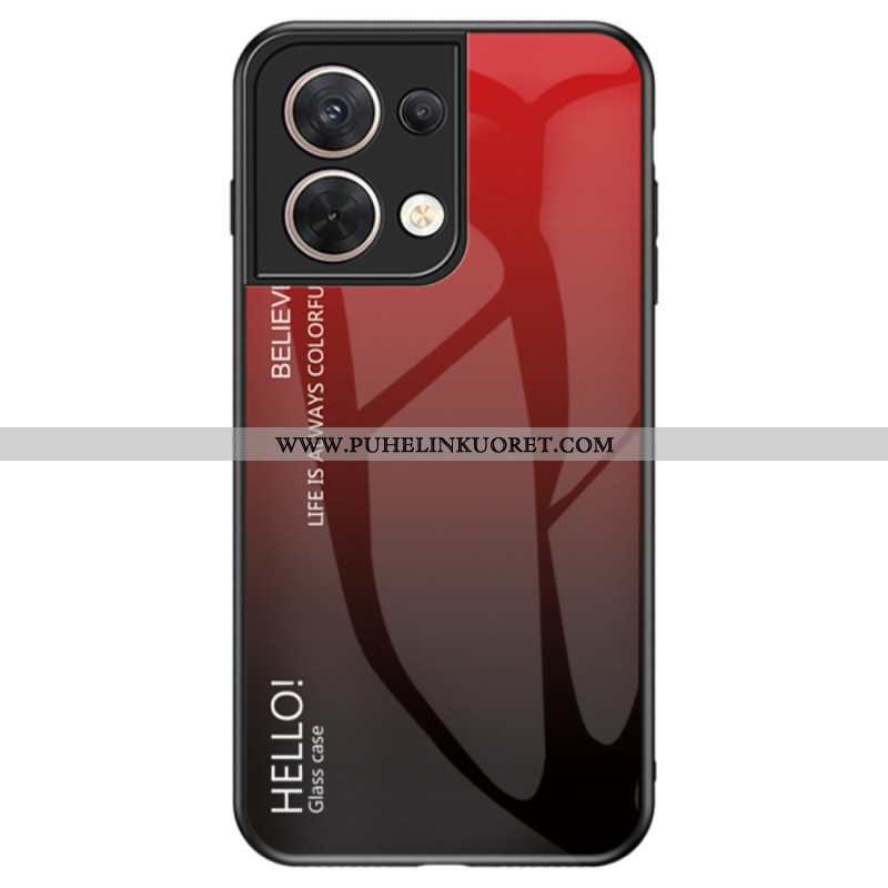 Kuori Oppo Reno 8 Karkaistu Lasi Hello