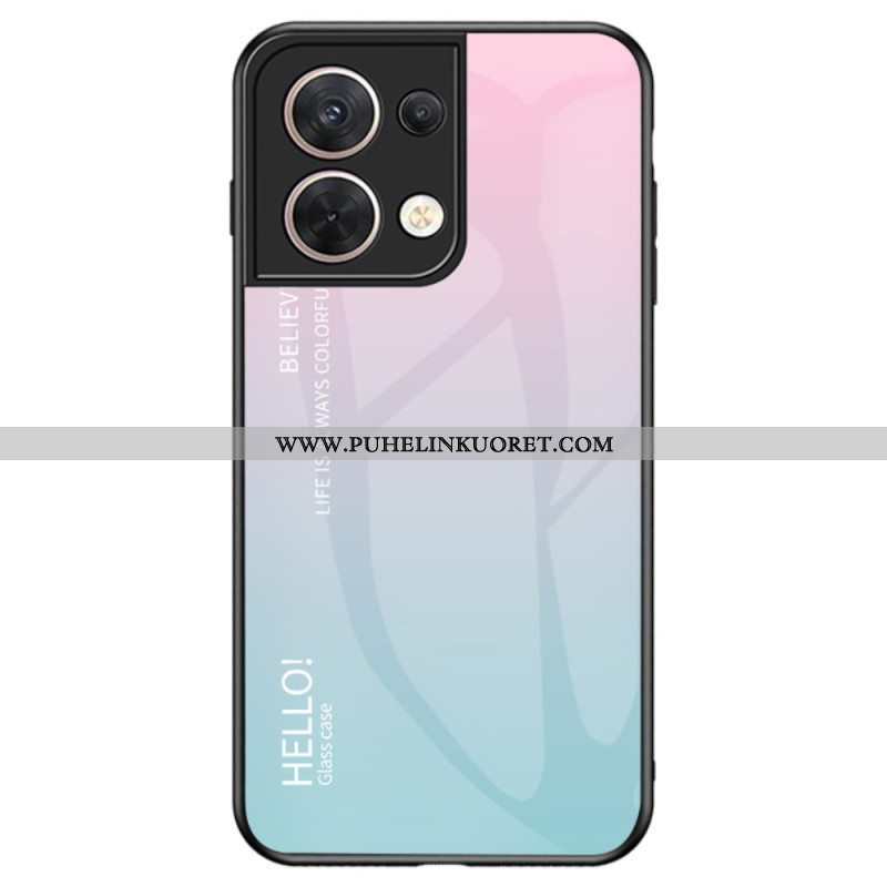 Kuori Oppo Reno 8 Karkaistu Lasi Hello