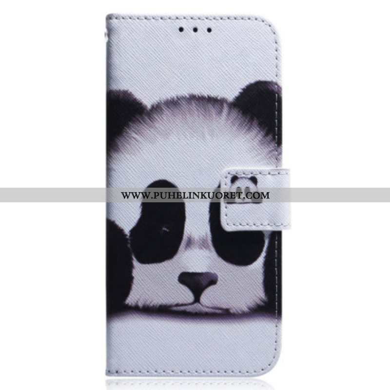 Kotelot Oppo Reno 8 Panda Kaulanauhalla