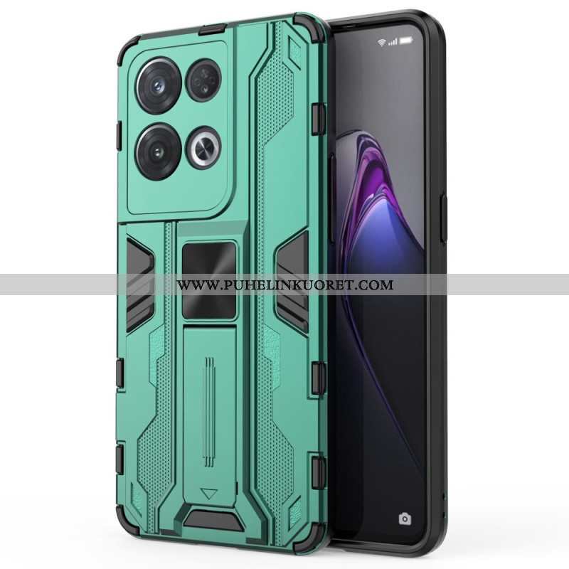 Case Oppo Reno 8 Pro Pysty- Ja Vaakasuuntainen Irrotettava Tuki