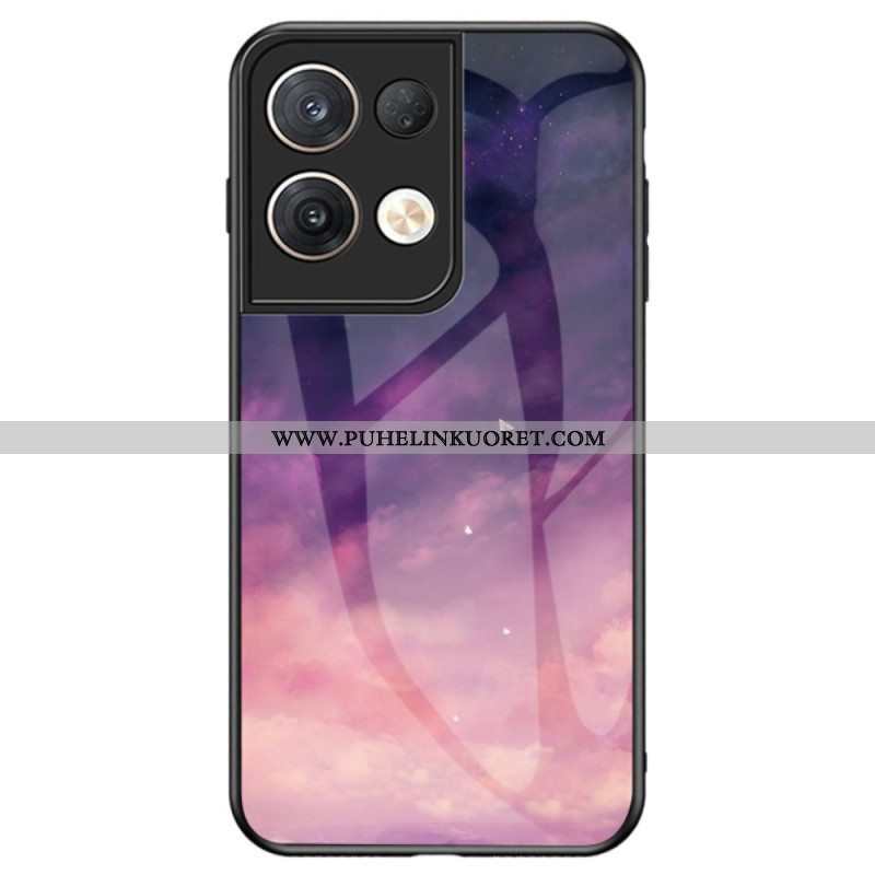 Kuori Oppo Reno 8 Pro Karkaistu Lasi Kuvio