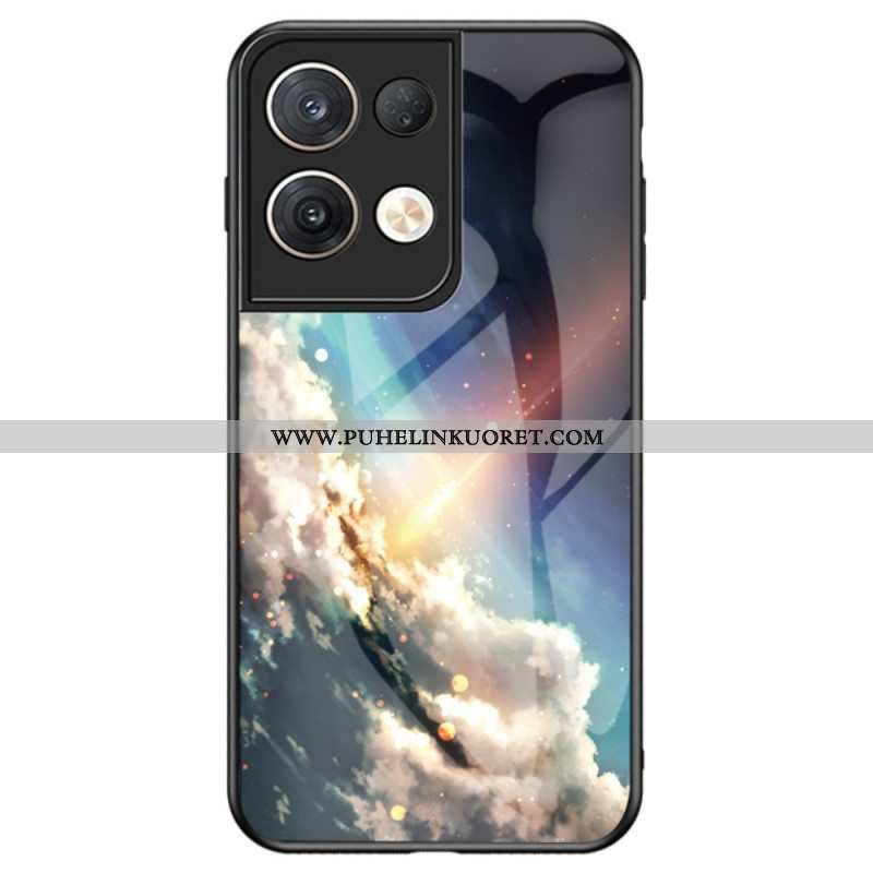 Kuori Oppo Reno 8 Pro Karkaistu Lasi Kuvio