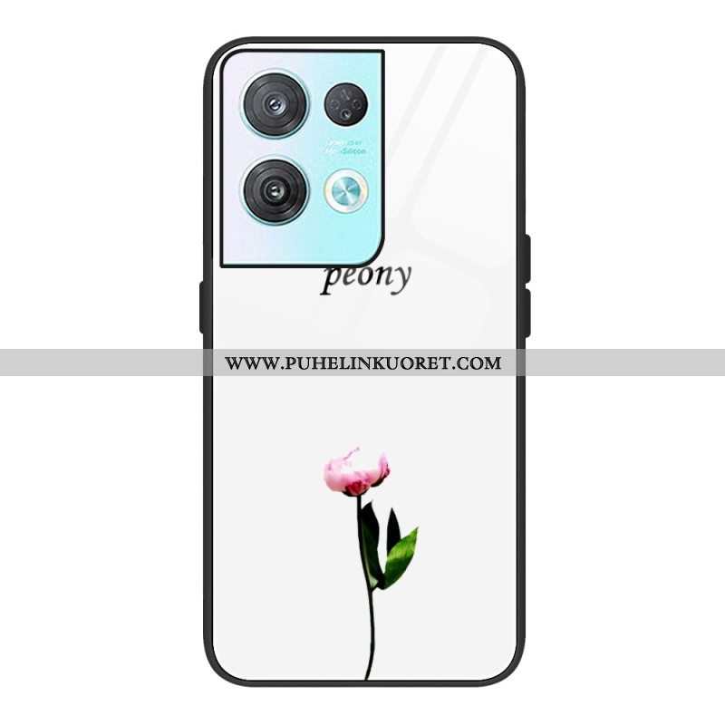 Case Oppo Reno 8 Pro Kasviskarkaistu Lasi