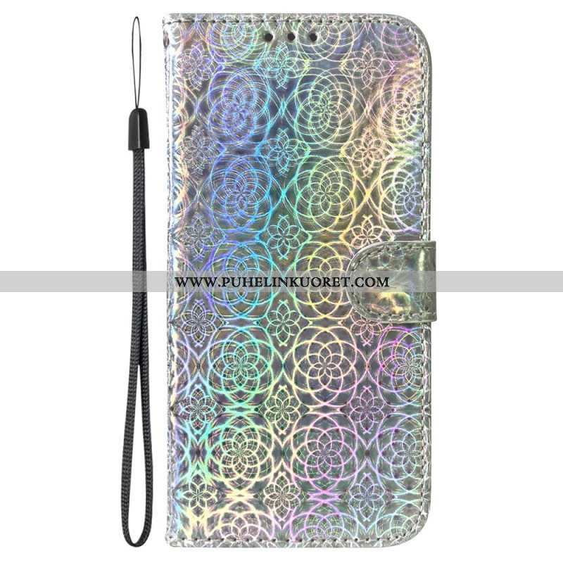 Nahkakotelo Oppo Reno 8 Pro Disco-tyylinen